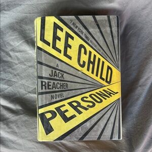 Lee Child 'Personal' Hardcover Book